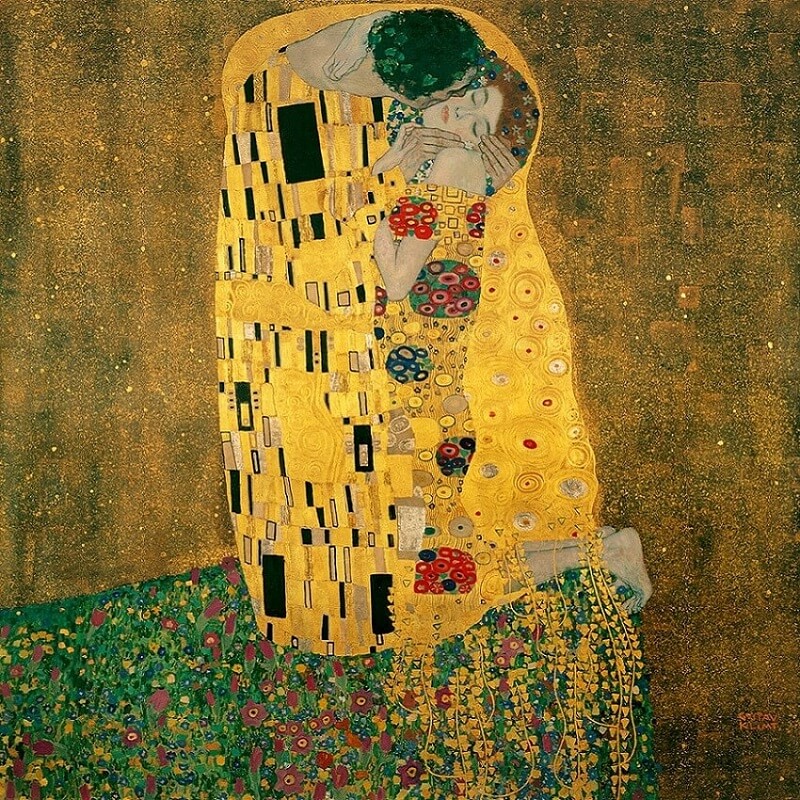 O beijo - Gustav Klimt